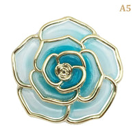 Accroche sac à main rose bleue Accroche sac à main rose bleue - AccrocheMonSac ™